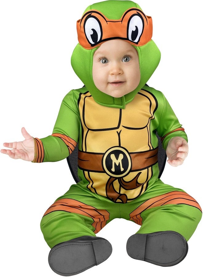 InSpirit Designs Classic Teenage Mutant Ninja Turtles Michelangelo Baby Costume - Image 1